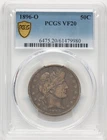 1896-O 50C Barber Half Dollar PCGS VF20