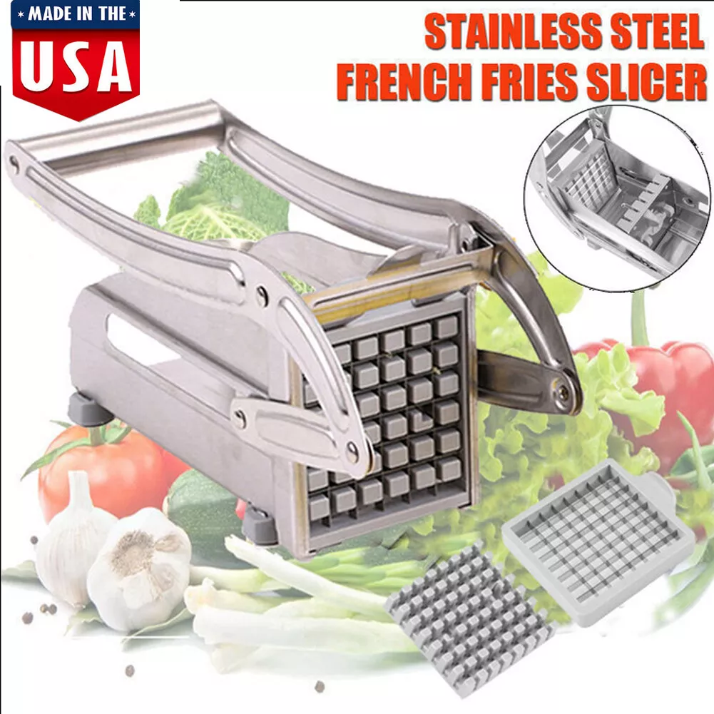 Potato Fries Cutter One Step French Fry Vegetable Fruit Slicer