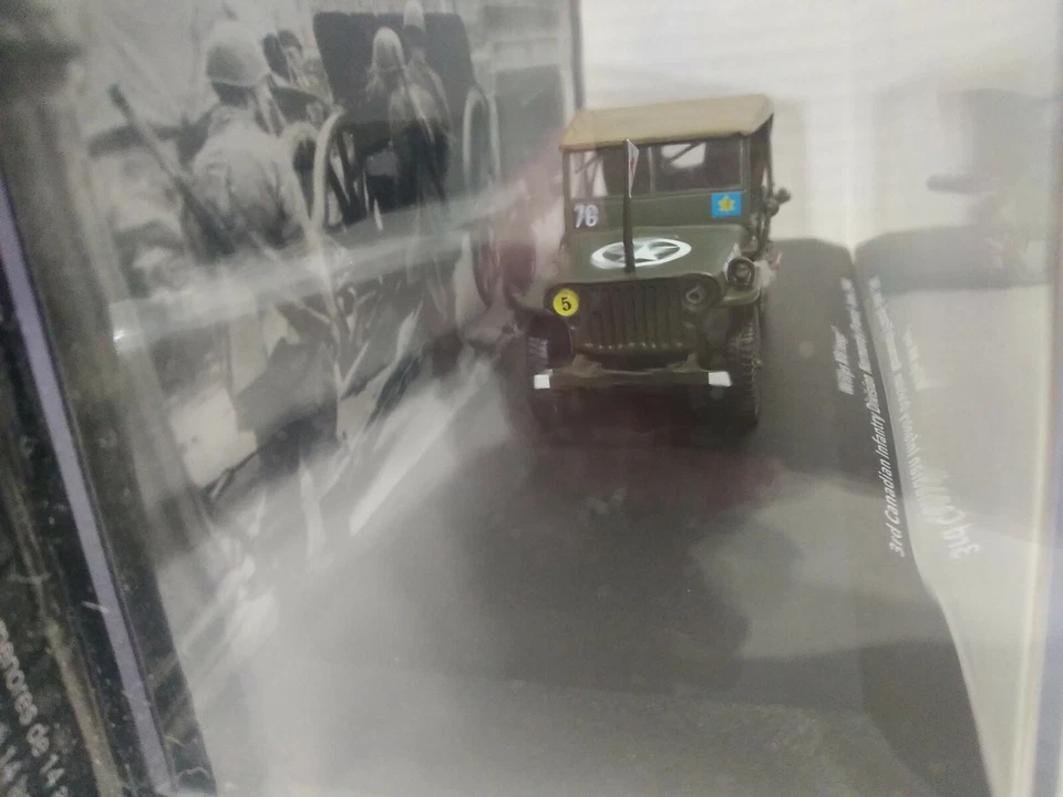 Willys MB Jeep Colección Segunda Guerra Mundial Altaya 1:43 - Imagen 4 de 4