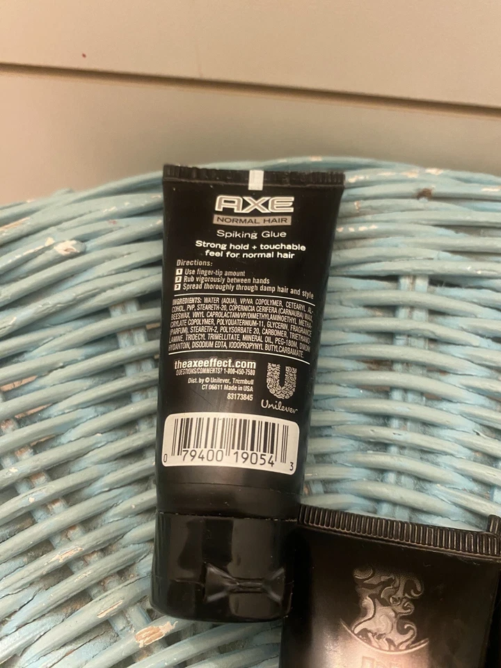 Pegamento de 4 hachas + tacto Spiking de 0,65 oz CABELLO NORMAL *TAMAÑO DE VIAJE DESCONTINUADO Foto 4 de 4