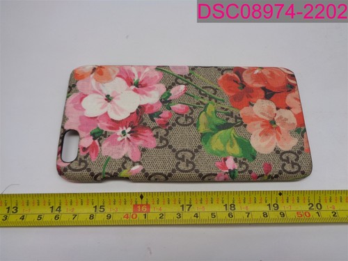 Gucci GG Logo Monogram Blooms Floral iPhone 7/8 Phone Case B. Ebony Multicolor - Picture 3 of 4