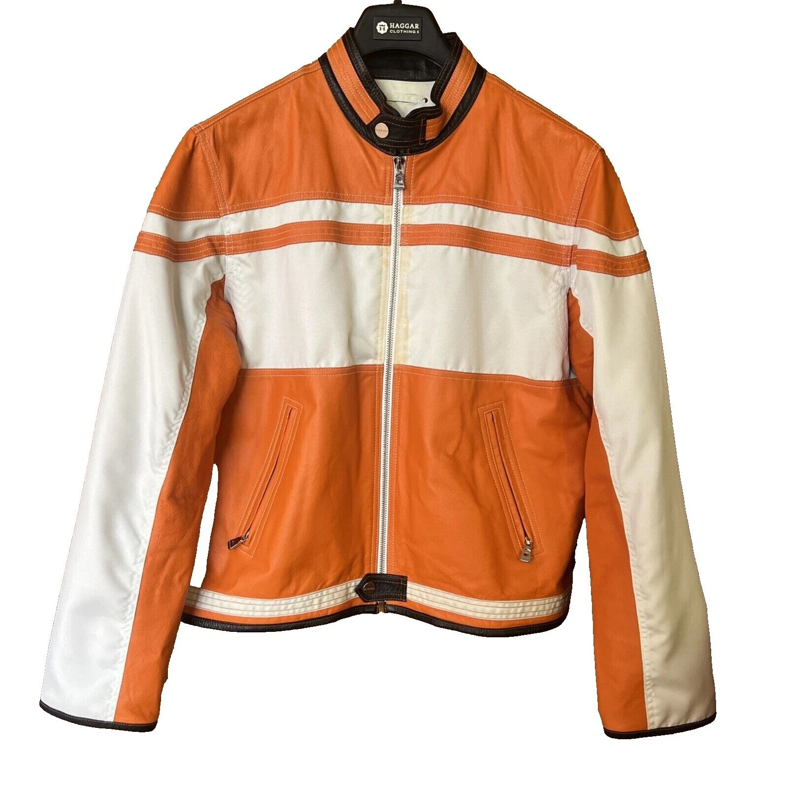 Chaqueta de moto Blanco Wilsons Leather abrigos, chaquetas y chalecos para Mujeres