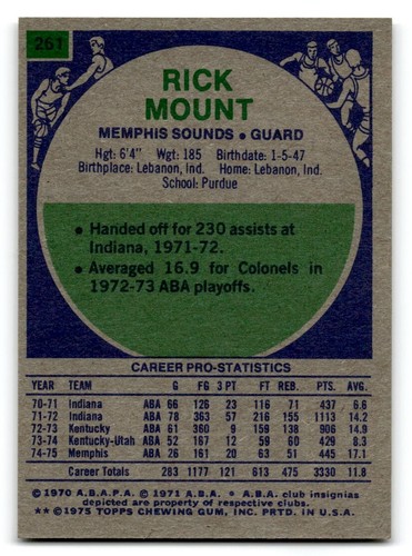 1975-76 Topps Basketball Poor to Good You Choose, Complete Your Set #1-330 - Bild 369 von 459