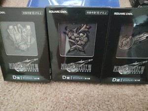 Square Enix FINAL FANTASY VII 7 REMAKE Ichiban Kuji E Pins Pin badge set 5 FF