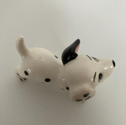 Vintage Disney 101 Dalmatians Puppy Figurine Porcelain Ceramic Made in Japan - Picture 15 of 18