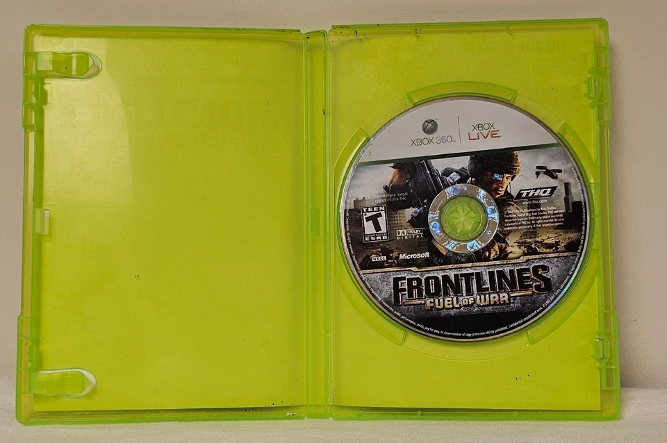 Frontlines Fuel of War Xbox 360 Video Game 2007 Microsoft - Image 3 of 3