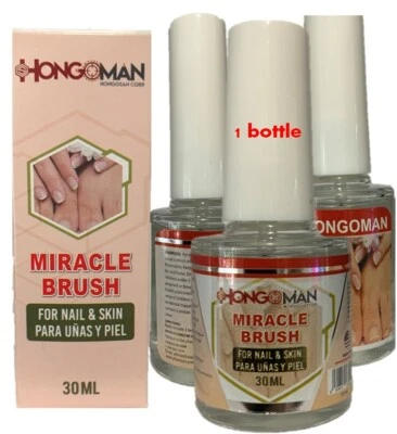 MIRACLE BRUSH HONGOSAN Antifungal Fungus support for hands and feet No Miss 1 fl oz 30 ml new bottle