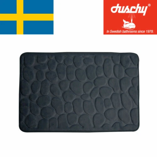 Graue Badteppiche