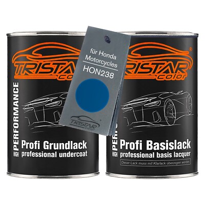 Motorradlack Set Dose für Honda Motorcycles HON238 Chiaro Metallic 2,0L