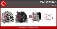 Casco Lichtmaschine Generator 90A 12V FüR Vw Golf Iii 1.9 Tdi CAL10209AS
