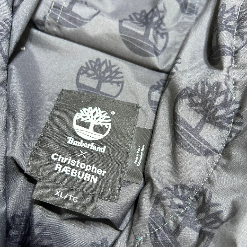 Chaqueta Timberland X Christopher Raeburn Reversible Anorak Colorblock Lluvia Hombres XL Foto 4 de 4
