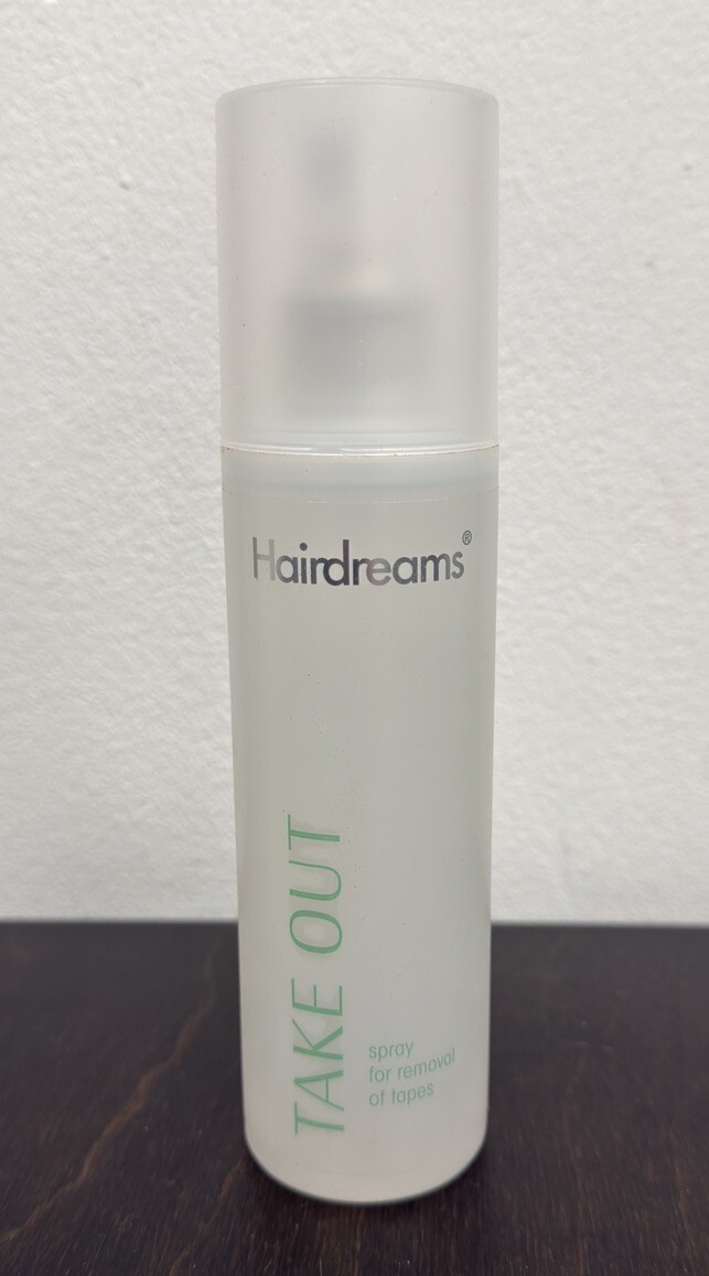 HAIRDREAMS take out spray Entfernung von Quikkies Tapes Haarverlängerung 200ml