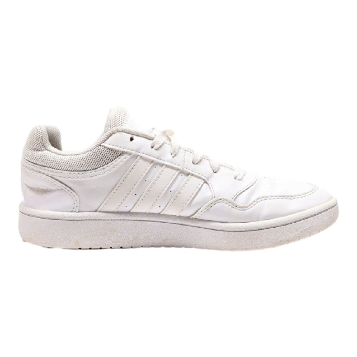 ADIDAS Hoops 3.0 Sneaker Trainers White Leather GW0433 Girls UK 4 ADIDAS Hoops 3.0 Sneaker Trainers White Leather GW0433 Girls UK 4