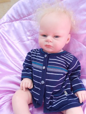 Petite Veste Gilet Bébé 3 Mois – Convient Aussi Pour Poupée Reborn 55cm – Très Bon état