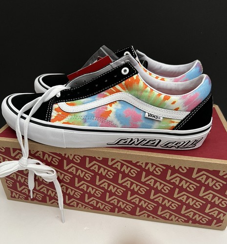 Tie Dye Low Top Skate Shoe Mens 