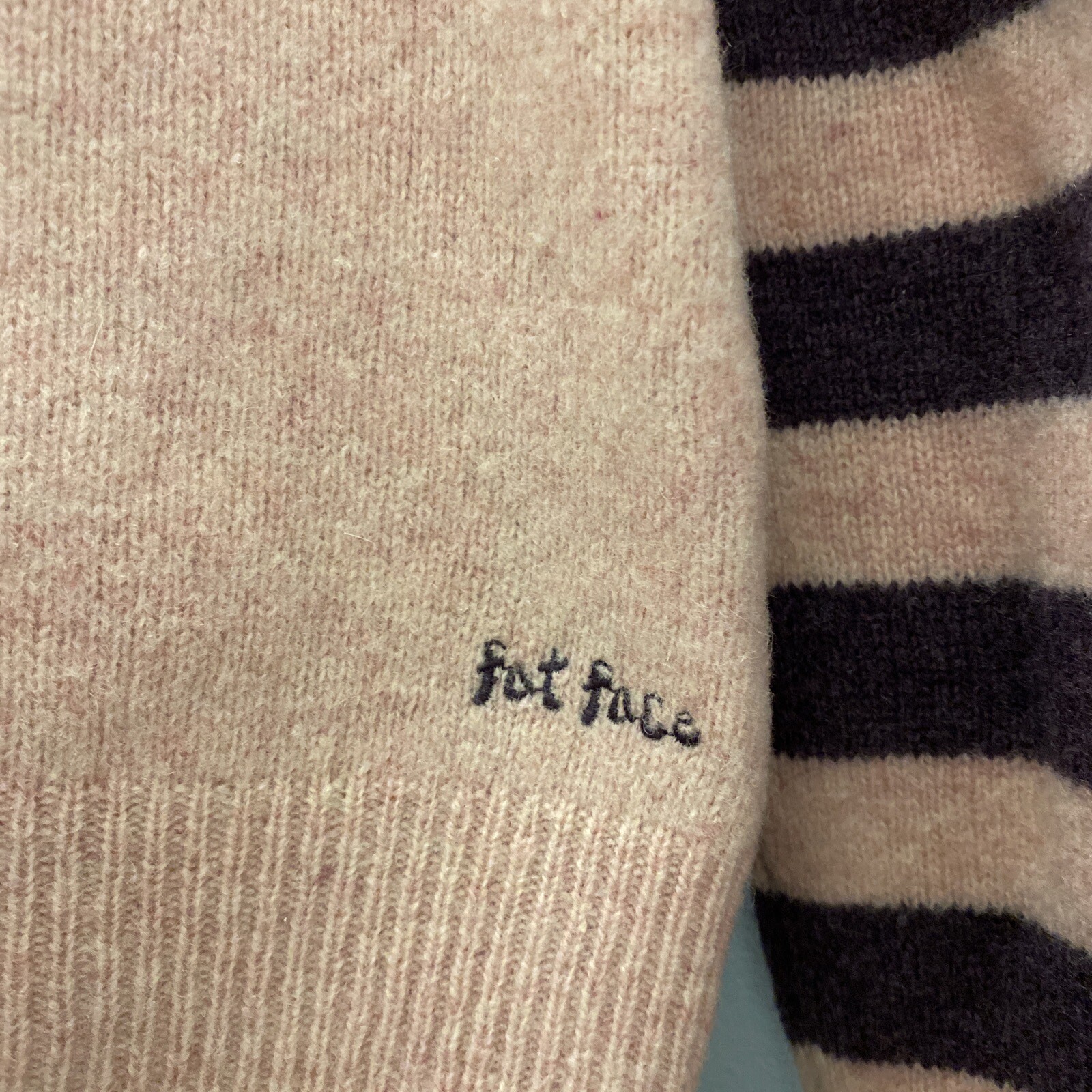 Women’s Fat Face knitted style hooded 2/3 zip jumper UK 14 eBay