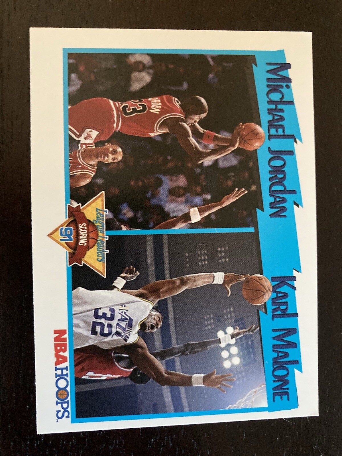 1991-92 Hoops Michael Jordan #306 League Leader