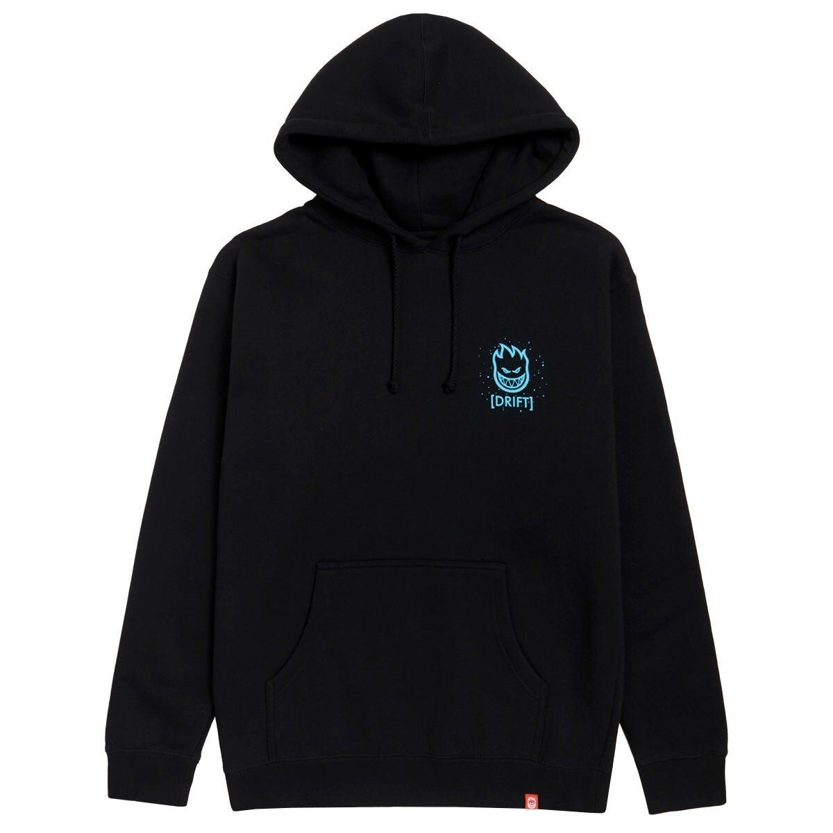 Совершенно Новая мужская толстовка Spitfire x Atlantic Drift Jelly Classic с капюшоном черного цвета