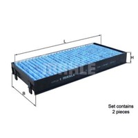Mahle Innenraumfilter Aktivkohlefilter FüR BMW X5 F15 F85 X6 E71 E72 LAO 221/S