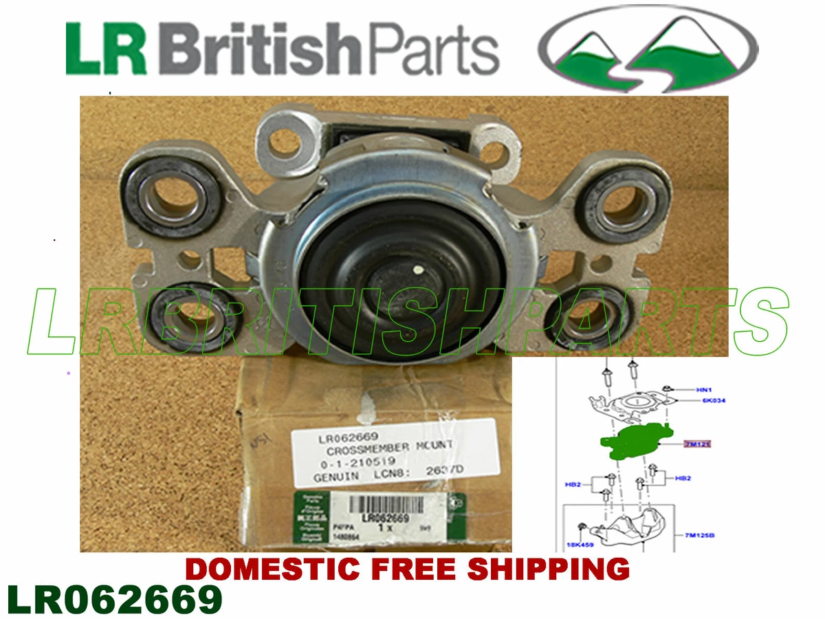 GENUINE LAND ROVER TRANSMISSION MOUNT LR2 LR062669 | eBay