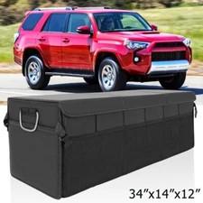 Large Truck Organizer Interior Back Seat Storage Bag 4 Pocket For Toyota 4Runner