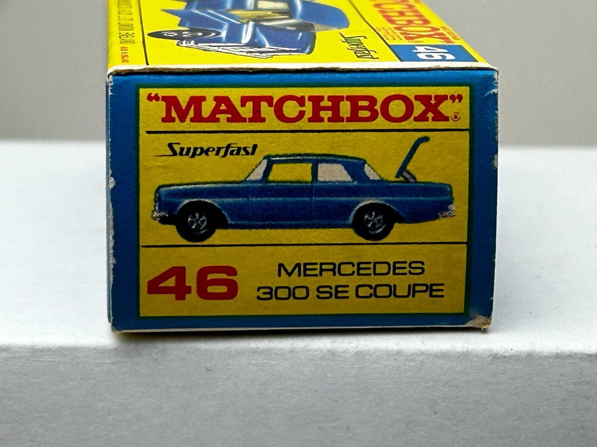 Matchbox Superfast No. 46 Mercedes 300 SE Coupe with