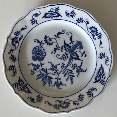 Blue Danube Blue Onion Bread Dessert Plate 7  in Excellent Used Condition