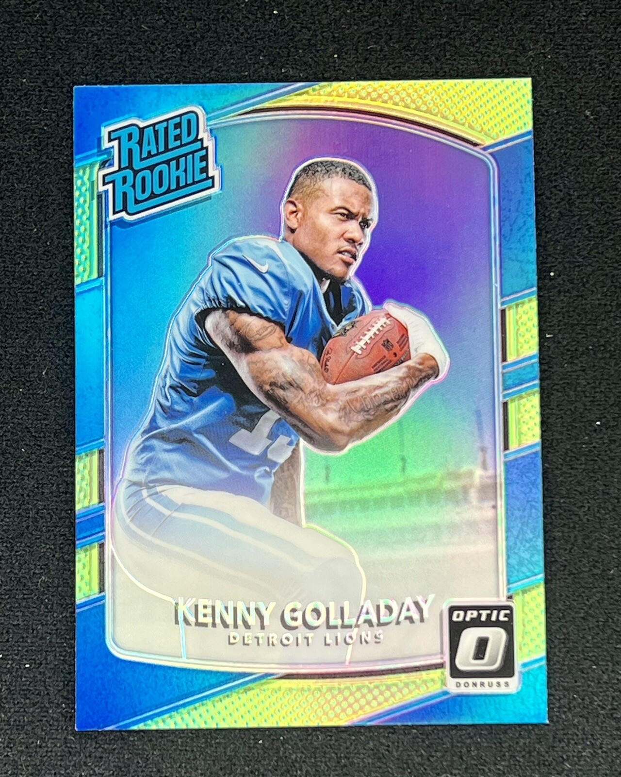 2017 Donruss Optic Rated Rookie Lime Green Prizm Kenny Golladay #175 Rookie RC
