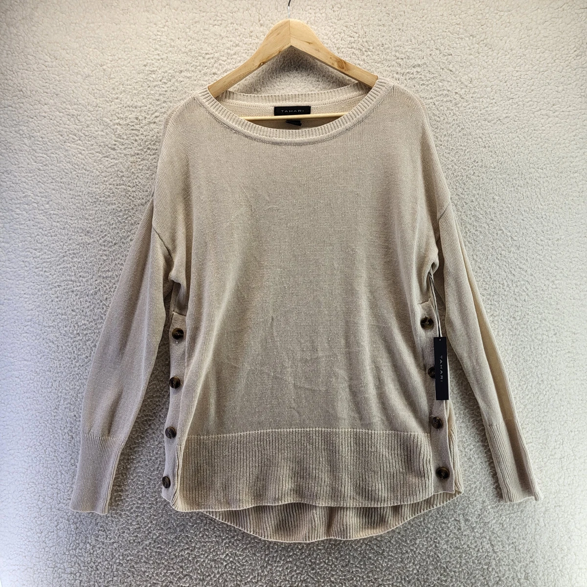 Tahari linen shop sweater