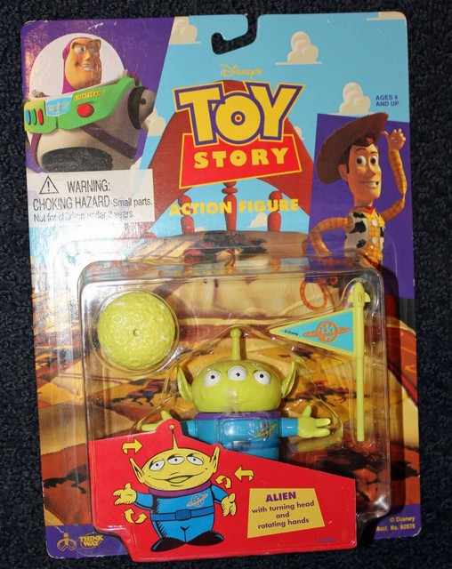 Toy Story Rare 1995 Thinkway ALIEN Action Figure! eBay