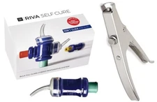 Dental RIVA SELF CURE Bulk Fill Glass Hybrid Restorative 50 Capsule with Applier