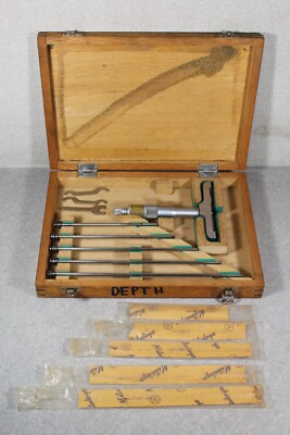 VTG Mitutoyo 129-132 Depth Micrometer - DMC 4-6 #I-6305