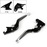 Einstellbar Brems Kupplungshebel FüR Suzuki Gsxr GSR SFV TL1000S Silver AH