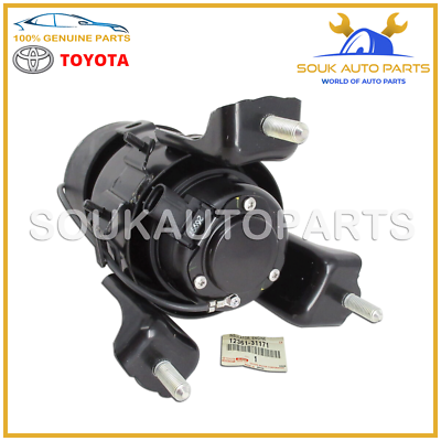 12361-31171 Genuine Toyota FRONT LOWER ENGINE INSULATOR MOUNT