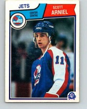 1983-84 O-Pee-Chee #379 Scott Arniel  RC Rookie Winnipeg Jets V27998