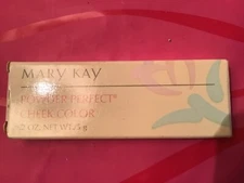 2X LOT Mary Kay MULBERRY Powder Perfect Cheek Color .2 oz NEW, most in the Box