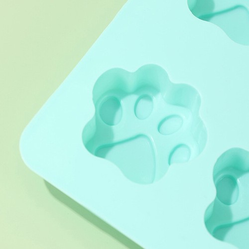 1Pc 10Hole Food Grade Silicone Paw Print Mold Reusable Dog Cat Paw Baking Mold - Picture 4 of 15