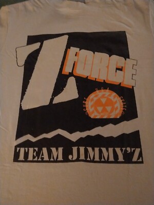 VTG (1984) Jimmy'z Z-Force*USA Skateboarding*Surf*Single Stitch*T