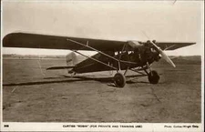 Aviation Airplane Curtiss-Wright Robin Private & Training 1932 Used RPPC