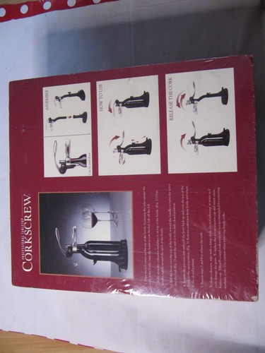 Professional Lever Tabletop Corkscrew with Extra - Picture 2 of 2