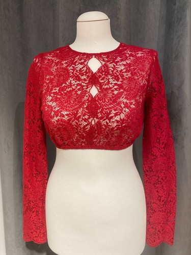 Camicia Dirndl Collezione Krüger Raffaela rossa - Foto 5 di 8