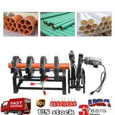 Pipe Fusion Welder 4-Clamp 63-160MM Butt PE HDPE Fitting Pipe Welding Equipment