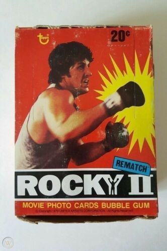 Rocky 2 1979 Topps Trading Cards Singles U-Pick $1.25 ea. FREE SHIPPING !!! - Picture 2 of 2