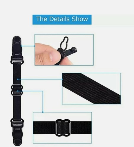 Attache Elastique extenseur Reglable crochet Masque Protection Oreille Douleur - Foto 3 di 12