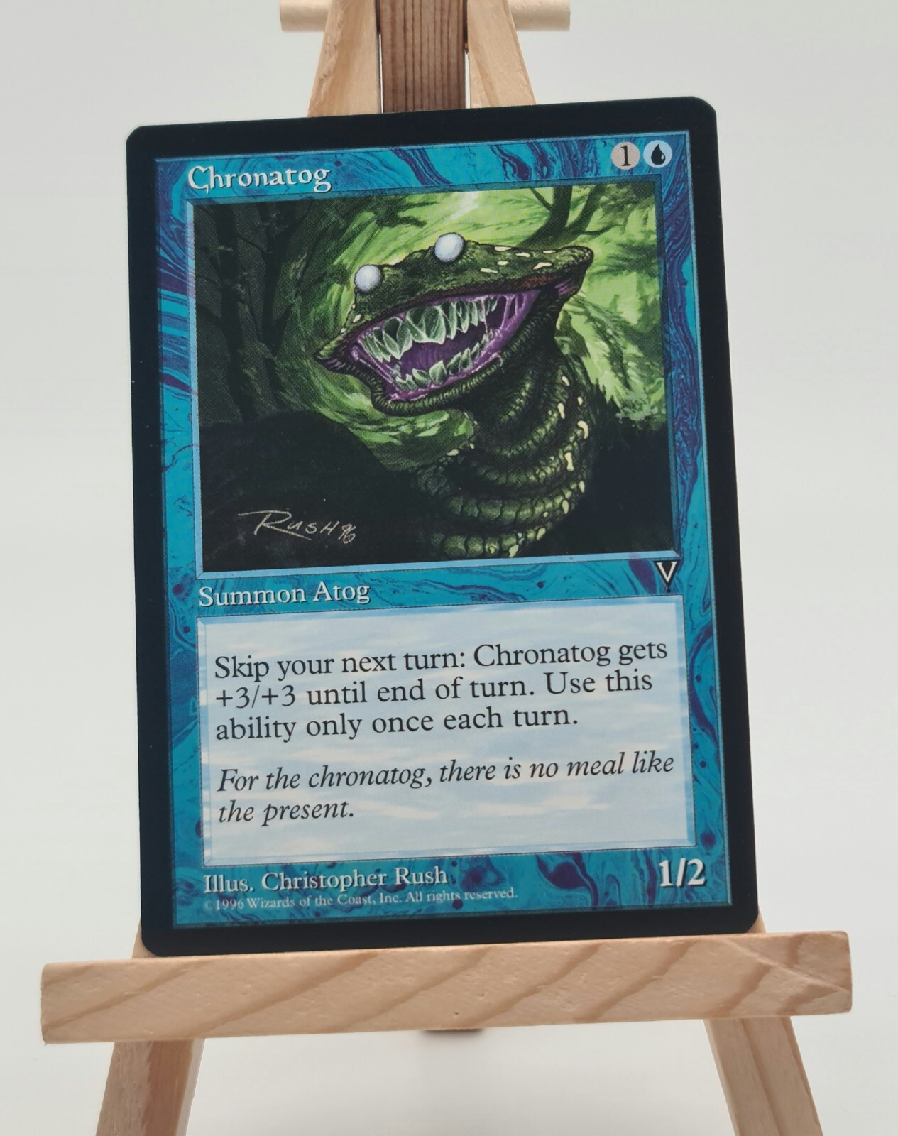 Chronatog Visions  Magic Karte MTG  englisch (Zeitatog)