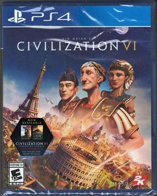 Sid Meier''s Civilization VI PS4 (Brand New Factory Sealed US Version) PlayStati