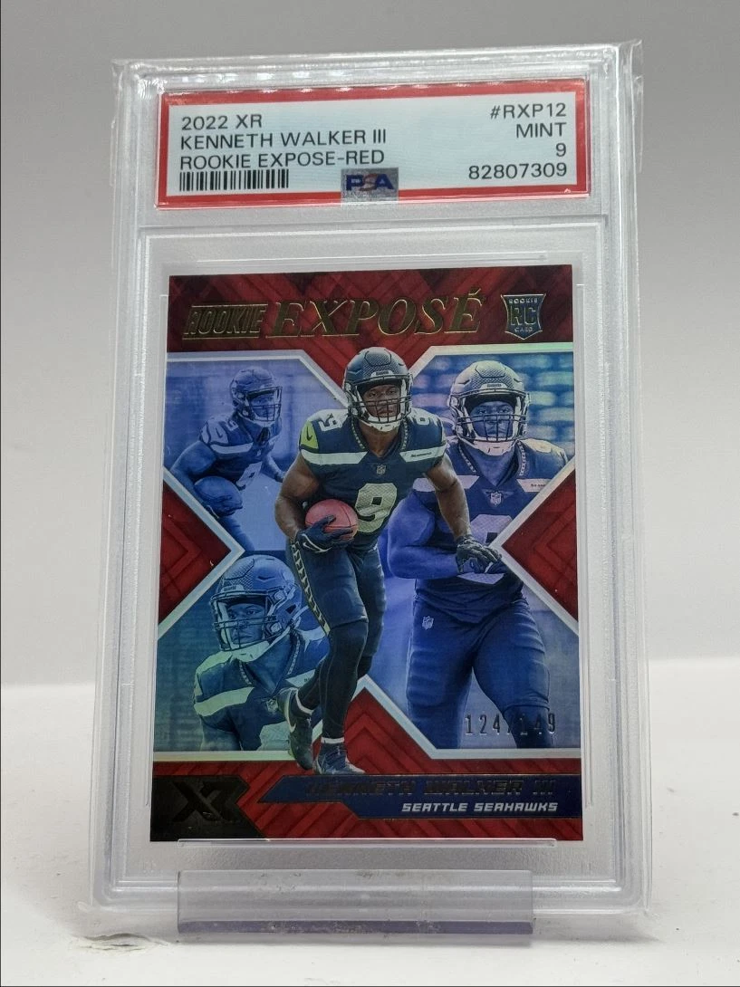 Kenneth Walker III Panini XR Rookie Expose #RXP12 Red