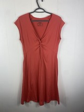 Patagonia Dress Women's Size Large Coral Spring Stretch Twist Front Active