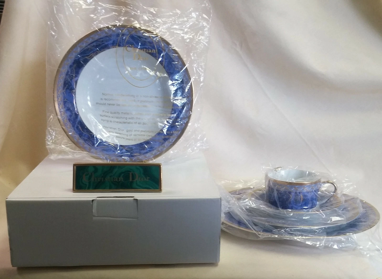 Set de place CHRISTIAN DIOR AZURE ROYALE 
