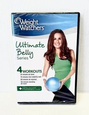 Weight Watchers: Ultimate Belly Series DVD, 2013 Inc udes 4 Workouts - SEALED 